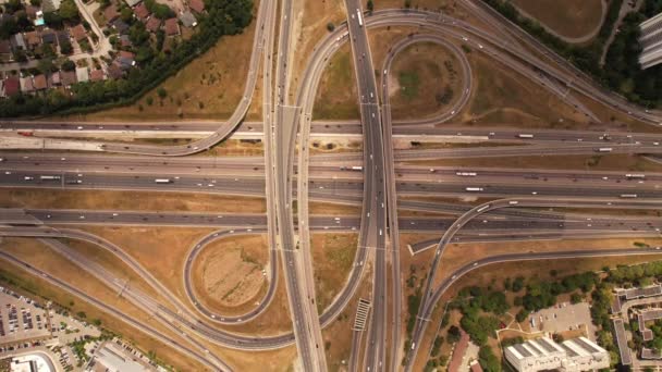 Αυτοκινητόδρομος Για Μετακινήσεις Μεγάλης Ταχύτητας Και Αποφυγή Οδικής Κυκλοφορίας Ανάπτυξη — Αρχείο Βίντεο