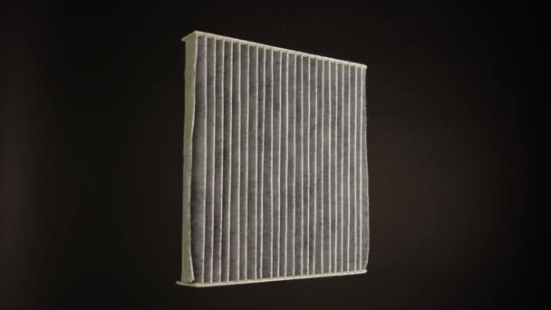 Hepa Air Filter Stop Spread Dust Particles Floating Air Dust — Stock Video