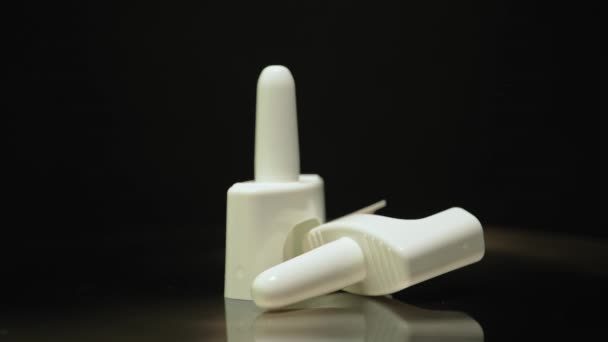 Spray Nosa Lek Ratujący Życie Stosowany Celu Odwrócenia Przedawkowania Opioidów — Wideo stockowe