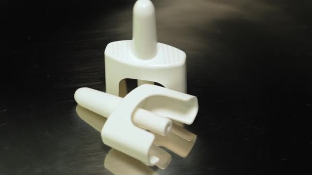 Spray Nasal Saco Kit Emergência Usado Para Overdose Drogas Opioides — Vídeo de Stock