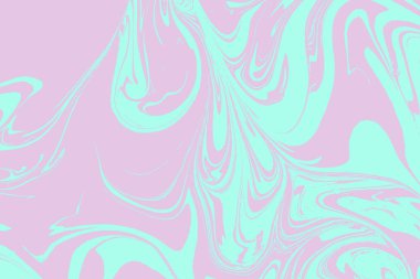 80 lerin, 90'lı yılların sıvı mermer arka plan. Holografik soyutlama trendy renkler doku. Güzel yanardöner doku. Holografi şekiller. Buruşuk dalgalanma sanat doku hologram arka plan. Vektör.