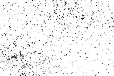 Grenli siyah dokulu ve beyaz arka plan glitter ve sprinkles izole. Sıkıntı kaplaması şeker ve tuz. Grunge tasarım öğeleri. Vektör.