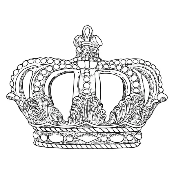 Kral ya da Kraliçe tacı. Coronet Jewel 'in taç giyme töreni, Birleşik Krallık' ın anayasal sorumlu hükümeti ve hükümranlığı veya kralın otoritesini temsil eder. Altından yapılmış devlet tacı.