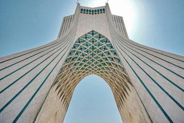Tahran, İran 'daki Azadi Kulesi, Özgürlük Kulesi ya da Özgürlük Kulesi.