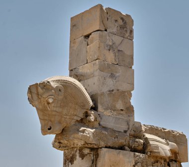 Persepolis, İran. Persepolis Yıkıntısı.