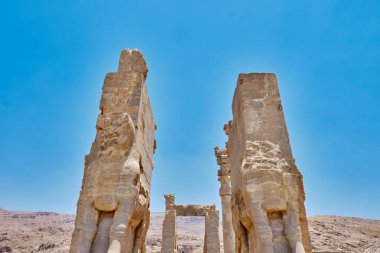 Persepolis, İran. Tüm Ulusların Kapısı Harabeleri, Persepolis, İran