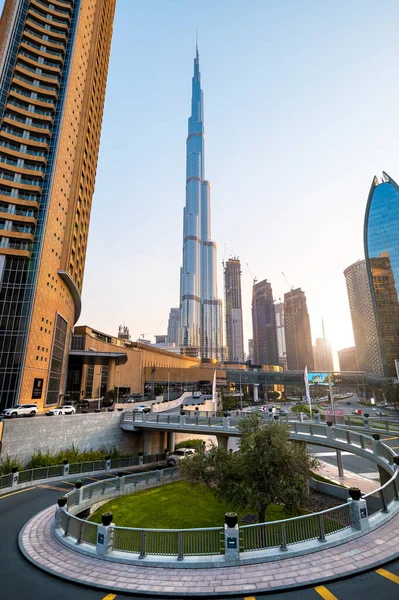 Dubaj Spojené Arabské Emiráty Dubna 2021 Dubajský Obchoďák Burj Khalifa — Stock fotografie
