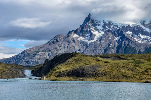 Εθνικό Πάρκο Lago Pehoe Και Torres Del Paine Στη Χιλή — Φωτογραφία Αρχείου