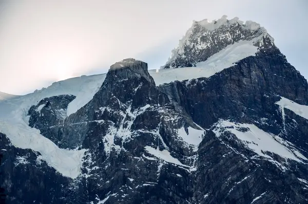 Parco Nazionale Del Glaciar Del Frances Torres Del Paine Cile — Foto Stock