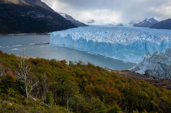 Glaciar Perito Moreno Parque Nacional Los Glaciares Calafate Argentina América —  Fotos de Stock