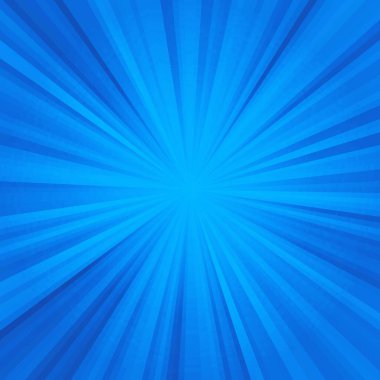 Grafik tasarımı için mavi ışınlar arkaplanı