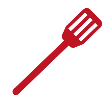 Isolated colored kitchen spatula icon Flat design Vector illustration