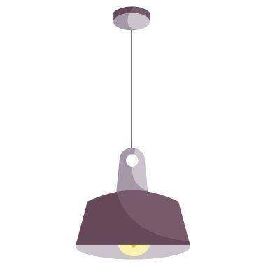 Isolated colored lamp icon image Vector illustration