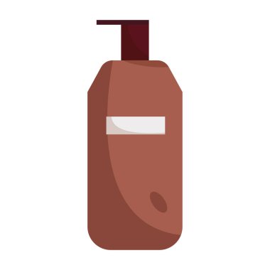 Isolated colored liquid soap bottle icon Vector illustration