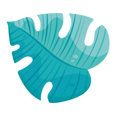 İzole edilmiş renkli yosun taslak ikonu Vektör illüstrasyonu