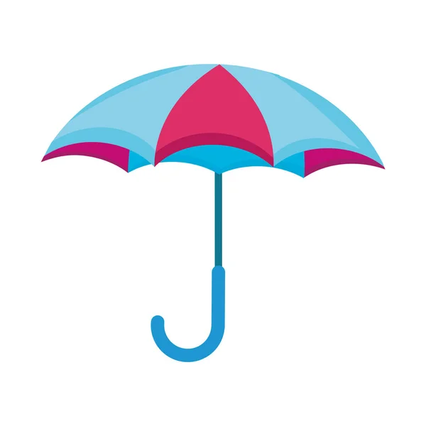 Isolated Colored Umbrella Icon Image Vector Illustration — Vetor de Stock