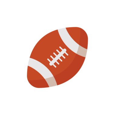 İzole edilmiş renkli futbol topu oyuncağı simgesi düz tasarım Vektör illüstrasyonu