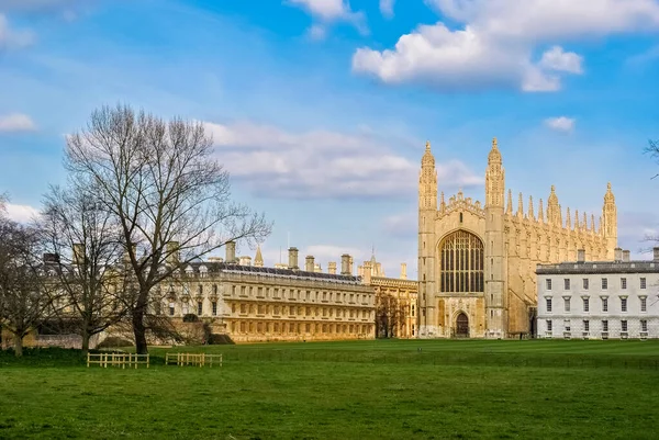 Edifícios King College Cambridge Reino Unido — Fotografia de Stock