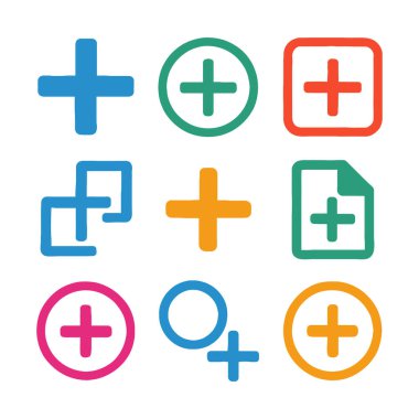 Grafik Tasarım İlkeleri içinde Görsel İletişim ve Sembolizmi Artıran Çeşitli Değişik Şekiller ve Renkler