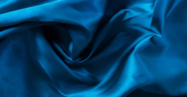 Fundo Textura Tecido Azul Abstrato Close Textura Coágulo — Fotografia de Stock