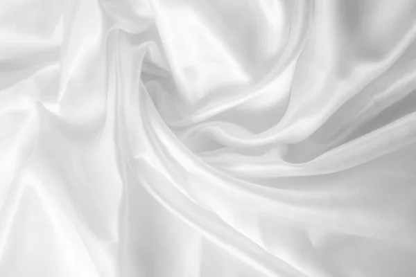 Fehér Szövet Textúra Háttér Absztrakt — Stock Fotó