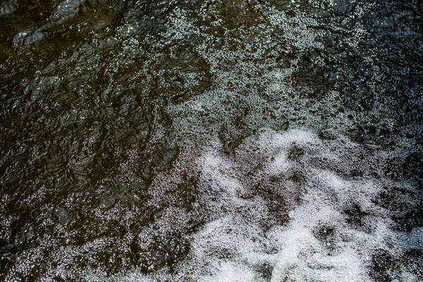 Kabarcık Suyu Arkaplanını Kapat Abstrac — Stok fotoğraf