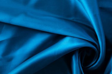 mavi kumaş dokusu arka plan, soyut, pıhtının yakın dokusu