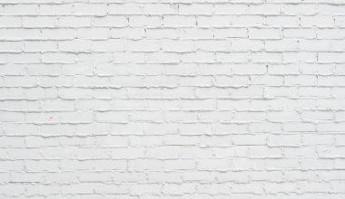 Beyaz duvar arkaplanı, harç betonu, çimento dokusu