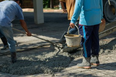 bina, işçi, inşaat demirleri, beton ve ekipman