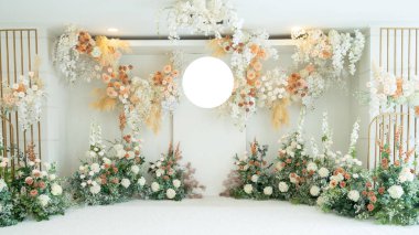 güzel çiçek arkaplanı, renkli doğa