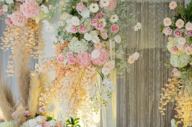 güzel çiçek arkaplanı, renkli doğa