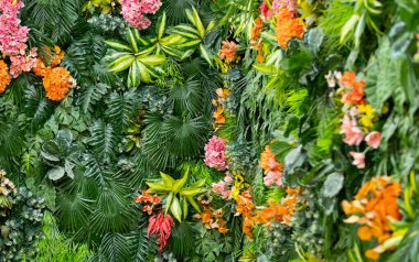 Düğün arkaplanı, çiçek dekorasyonu