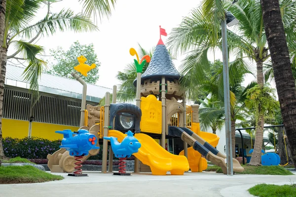 stock image play ground for kid, park, toy for childre