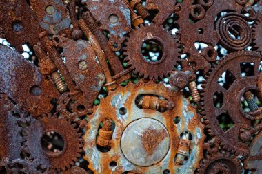 Çelik teçhizat, Metal Pas Arkaplan, Çürüme Çelik Çelik Çelik