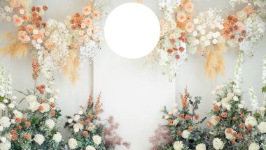 güzel çiçek arkaplanı, renkli doğa