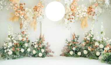 güzel çiçek arkaplanı, renkli doğa