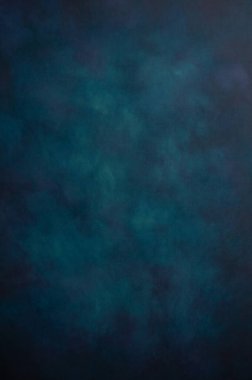 Portre için fotoğraf arkaplanı mavi renk boya dokusu, duvar kağıdı arkaplan, stüdyo