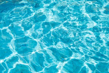 Suyun yüzeyi, mavi dalga arka gruplama