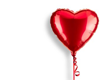 Kalp Balonu. Kırmızı helyum balonu. Parlak, parlak, folyo balonlu. Kırmızı renk. Yıldönümü düğünü ve doğum gününü kutlamak için iyi. Sevgililer günün kutlu olsun. Aşk sembolü. Parti Dekorasyonu 