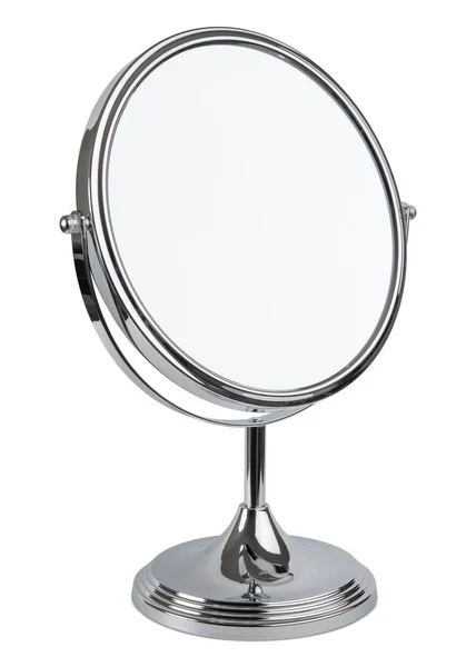 Mirror Makeup Magnifying Mirror 360 Rotating Cosmetic Cosmetology Makeup Desk — Stock Photo, Image