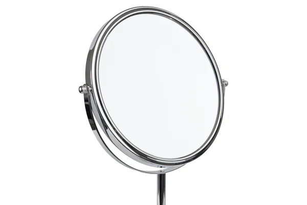 Espelho Redondo Para Maquiagem Espelho Ampliação Com Rotação 360 Cosmético Imagem De Stock
