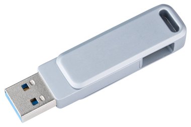 USB Flash bellek çubuğu. Evdeki ya da ofisteki evrensel veri depolama için döner başparmak sürücüler. Dosya, fotoğraf ve video kaydetmek için Usb bellek deposu. Bilgisayar, laptop veya masaüstü bilgisayarı için metal disk veya ram 