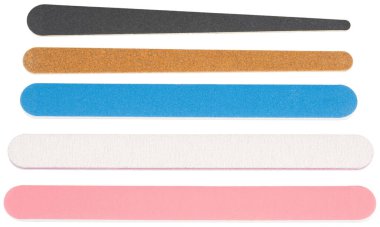 Tırnak törpüleri. Yeni tırnak törpüleri. Profesyonel çift taraflı tırnak tamponları. Doğal ya da akrilik, jel tırnaklar için çok yumuşak ve sert. Güzellik manikürcüsü. Parmaklar için manikür ve pedikür aracı