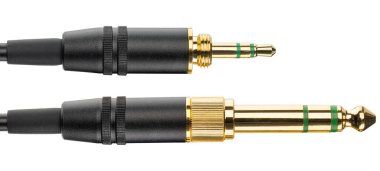 Ses adaptörü 6.35 mm erkek, Aux ses kablosu 3.5 mm kadın stereo kulaklık konnektörü altın kaplama. Erkek ev telefonu hırsızlığı TRS kabloları dijital piyano, gitar ve mikrofon için birbirine bağlanıyor