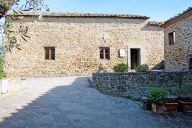 Leonardo 'nun Doğduğu Yer (Casa Natale di Leonardo), Vinci, Toskana, İtalya 03 / 11 / 2024