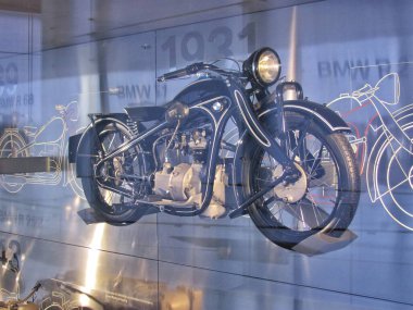 26.07.2013, Almanya, Münih, BMW Müzesi. BMW motosiklet