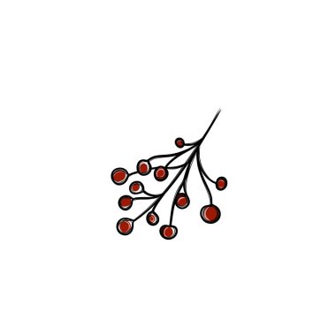 Kremalı köpüklü bir bardak sütlü kahvenin serbest çizimi. Kahve etiketi şablonu