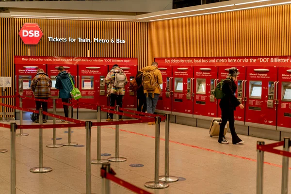 stock image COPENHAGEN. DENMARK - February 20, 2022. Subway in the city of Copenhagen.