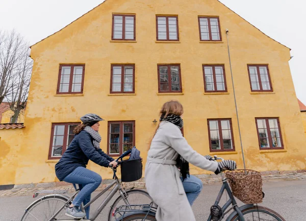 Copenhagen Denmark February 2022 Bicycle Transport City Copenhagen — Foto de Stock