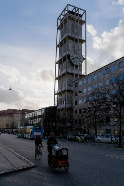 Архус Denmark Лютого 2022 Року Міська Архітектура Життя Місті Орхус — стокове фото
